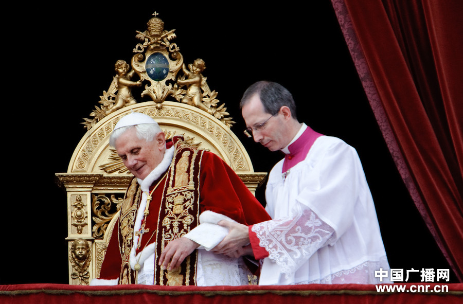教皇本笃十六世宣布退位 新任教皇或在复活节前产生